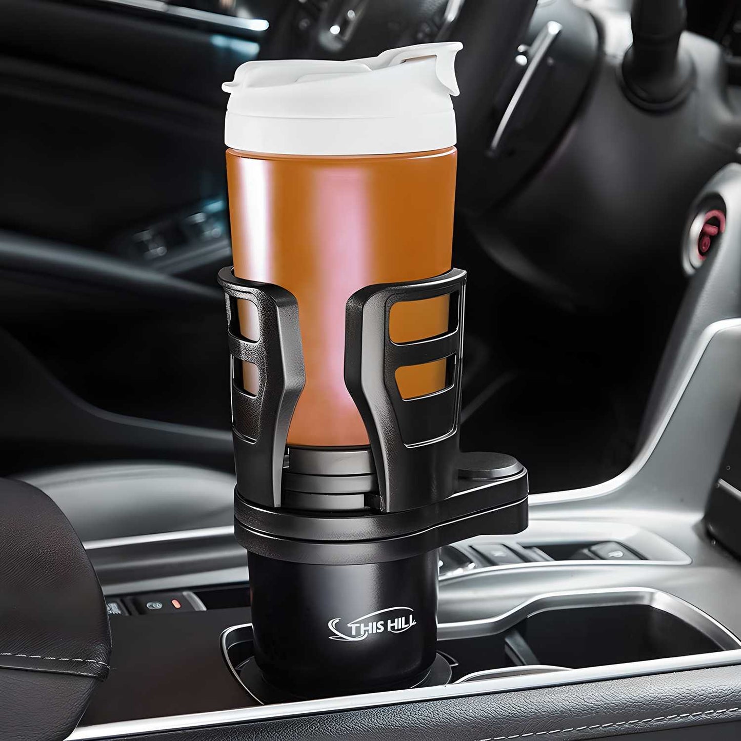 Double Duty Car Cup Holder