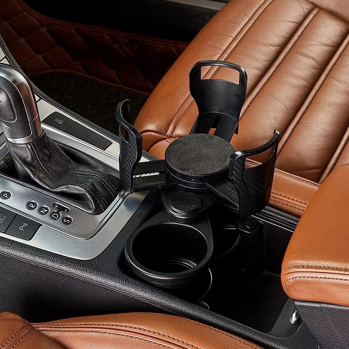 Double Duty Car Cup Holder